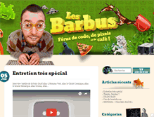 Tablet Screenshot of lesbarbus.com